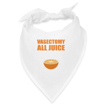 Alle Saft Kinderarzt Gift - Bandana - Weiß - Vorne