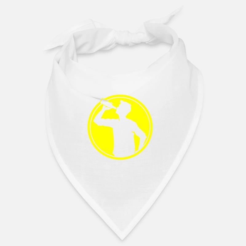 Trinker Bier Silhouette Bandana