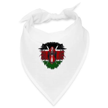 Kenia - Bandana - Weiß - Vorne