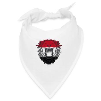 Jemen - Bandana - Weiß - Vorne