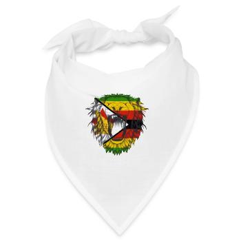 Simbabwe - Bandana - Weiß - Vorne