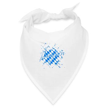 Bayern - Bandana - Weiß - Vorne