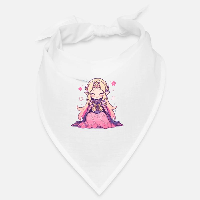 Princesse Chibi mignonne - Conception de conte de fées mignon Bandana
