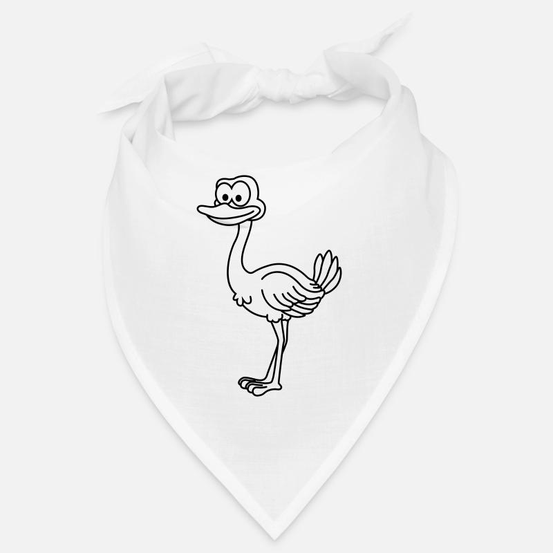 Strauß Comic Tier Bandana