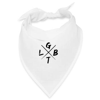 LGBT - Bandana - Weiß - Vorne