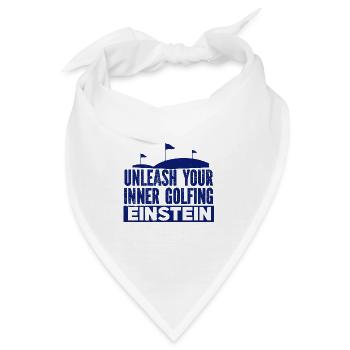 Golf - Golfclub Goldspieler Birdie Elite Luxus - Bandana - Weiß - Vorne