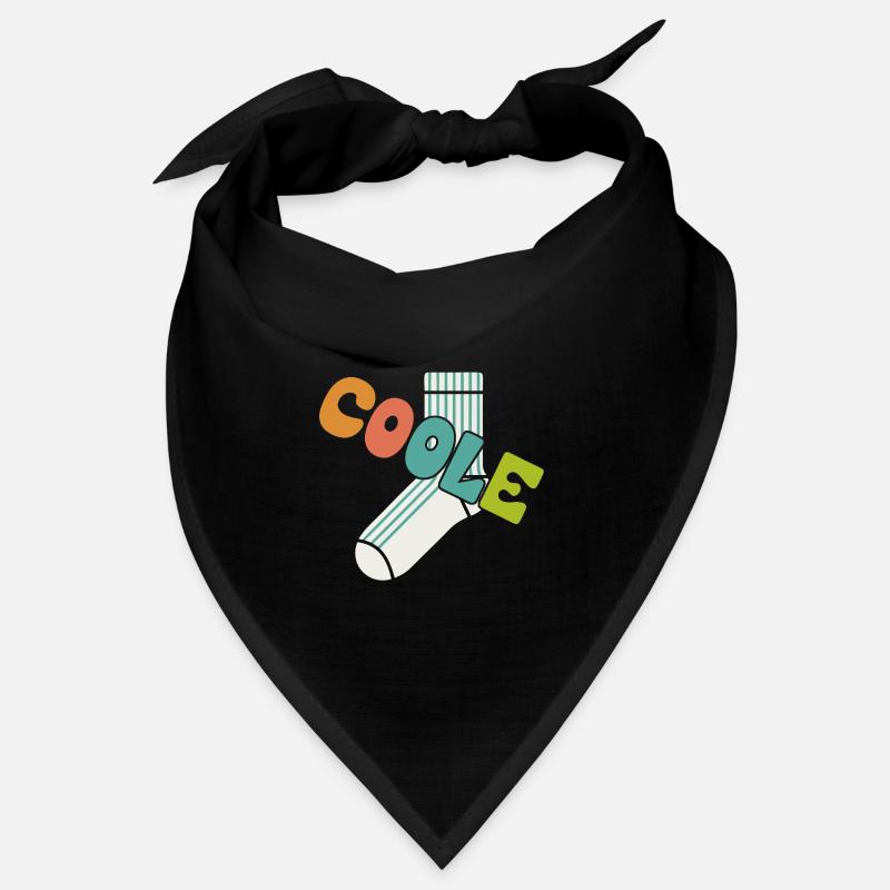 Cool sock - fun motivational design Bandana