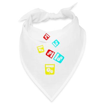 Whisky Icon - Bandana - Weiß - Vorne