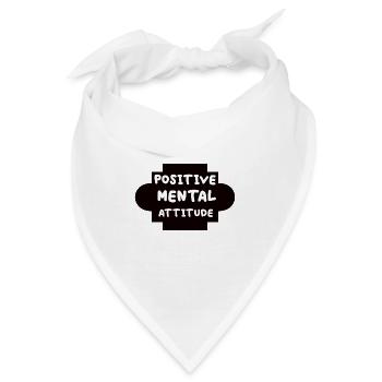 Positive Mental Attitude - Bandana - Weiß - Vorne