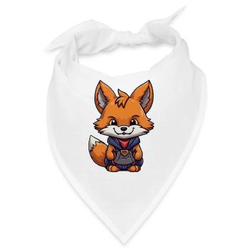 fieser fuchs - Bandana - Weiß - Vorne