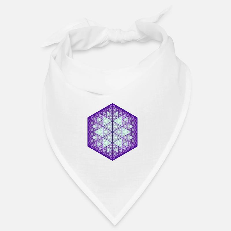 Sierpinski Hexagon Stern Bandana
