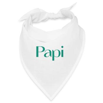 OPA. VATERTAG. ALLES GUTE ZUM GEBURTSTAG OPA. ICH LIEBE DICH. - Bandana - Weiß - Vorne