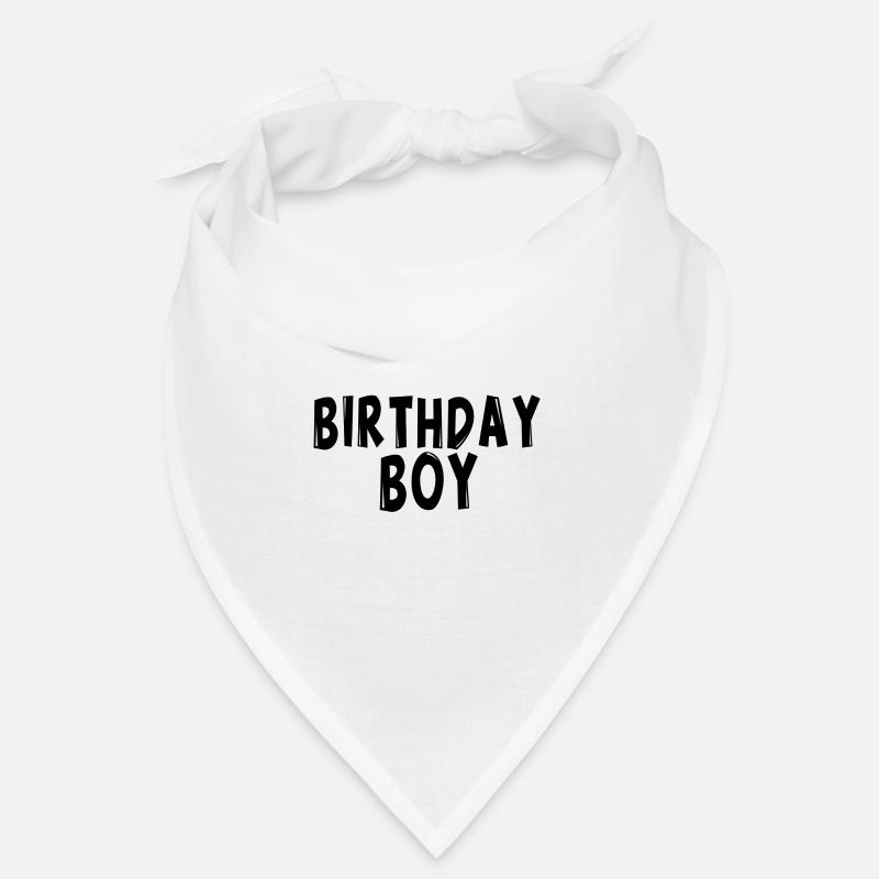 Garçon d'anniversaire Bandana