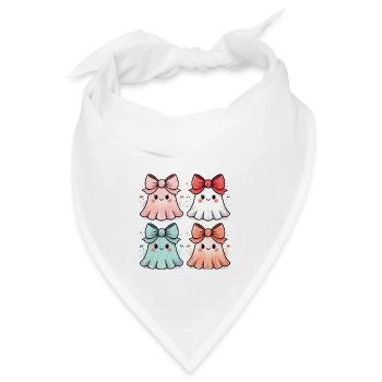 Geister - Bandana - Weiß - Vorne