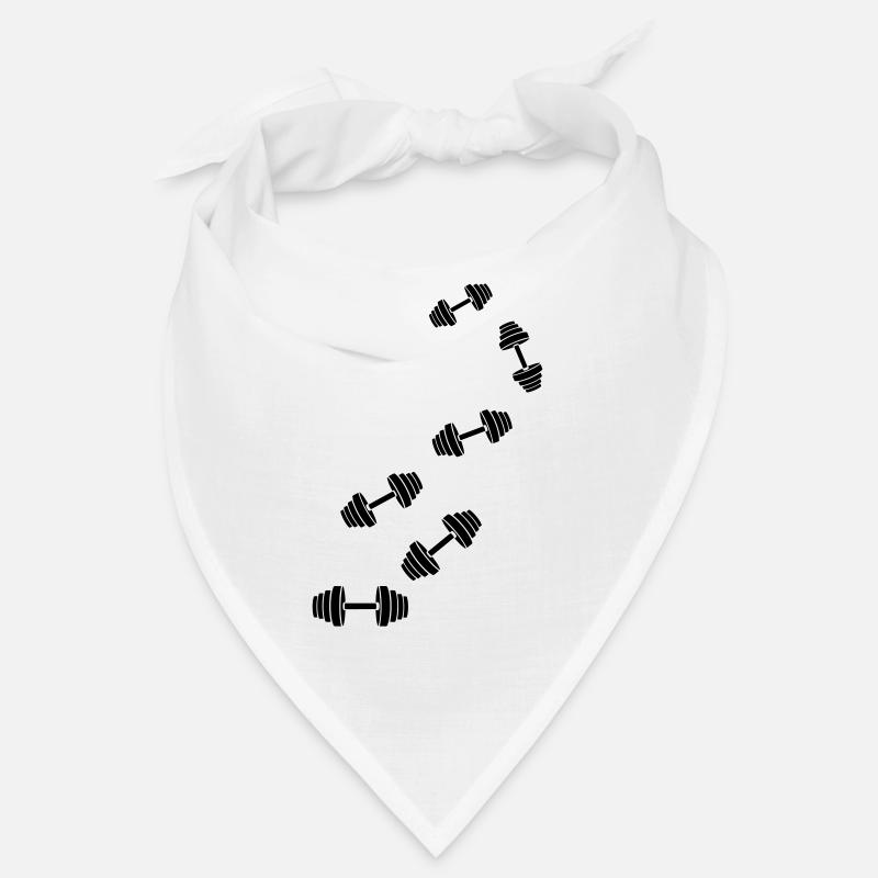 Icône de poids d’haltères Bandana