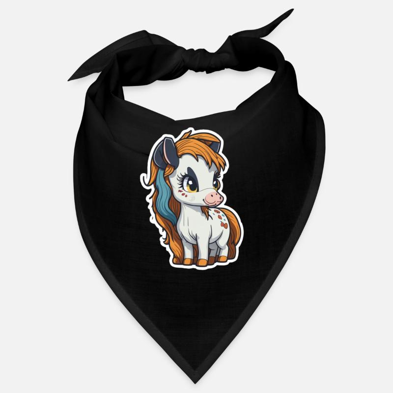 Stutfohlen Pony 3 Bandana