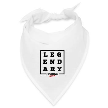Legendary Fishing Crew - Bandana - Weiß - Vorne