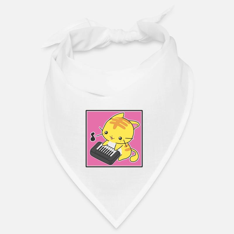 Pianist Katze Bandana