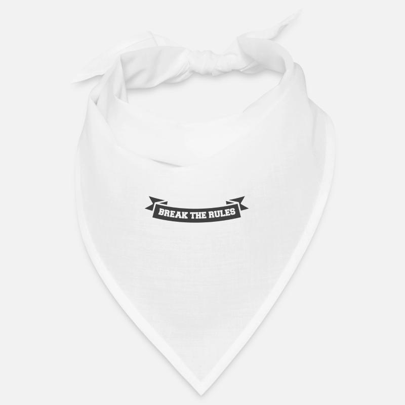 Break the rules Banner Bandana