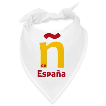 Ñ de España - Bandana - Weiß - Vorne