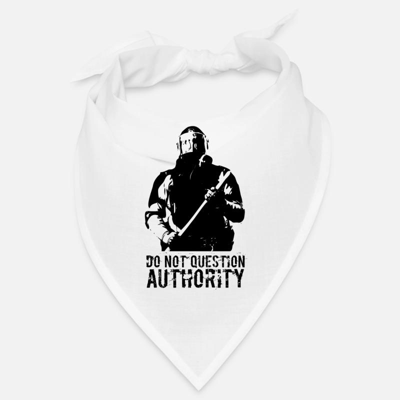 do not question authority Bandana