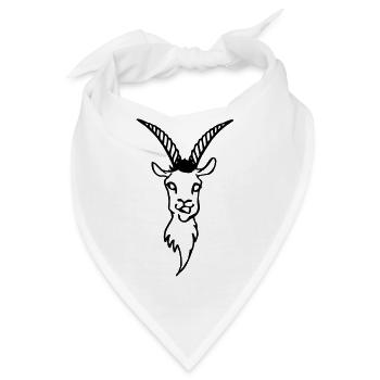 Geiß - Bandana - Weiß - Vorne