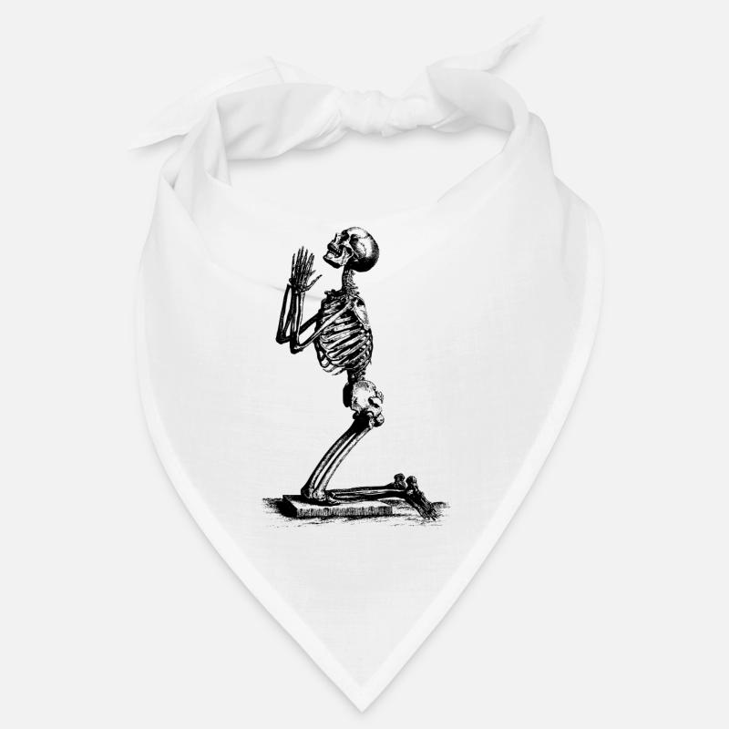 Skeleton Pray Bandana