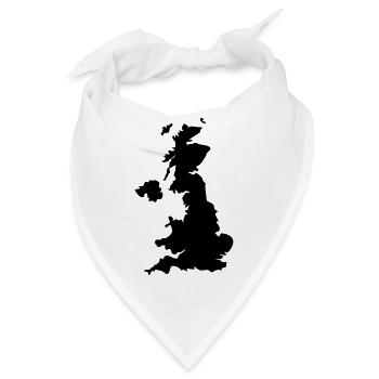 United Kingdom - Bandana - Weiß - Vorne
