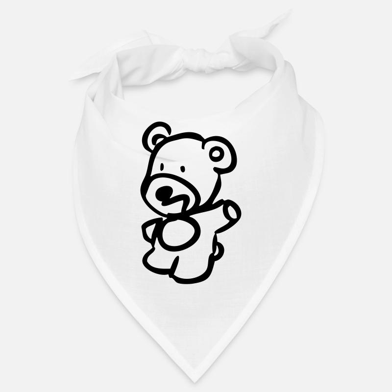 Teddy - Bandana - Weiß