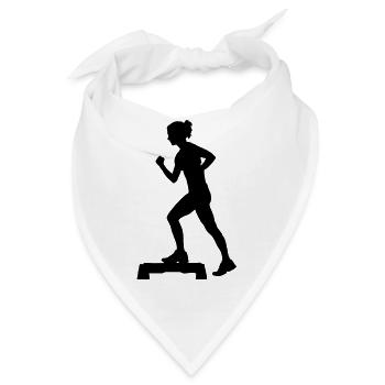 Aerobic - Bandana - Weiß - Vorne