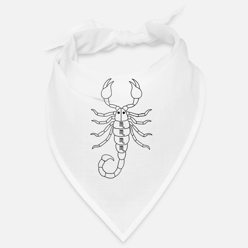 Zodiac sign: scorpion Bandana
