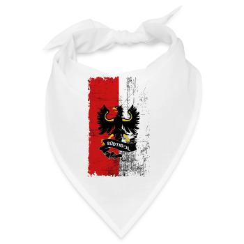 Retro Style Südtirol - Bandana - Weiß - Vorne