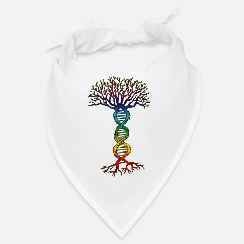 ADN Chakra Arbre de Vie. Bandana