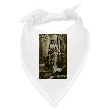Viktorianische Resque - Bandana - Weiß - Vorne