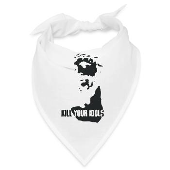 Töte deine Idole - Bandana - Weiß - Vorne