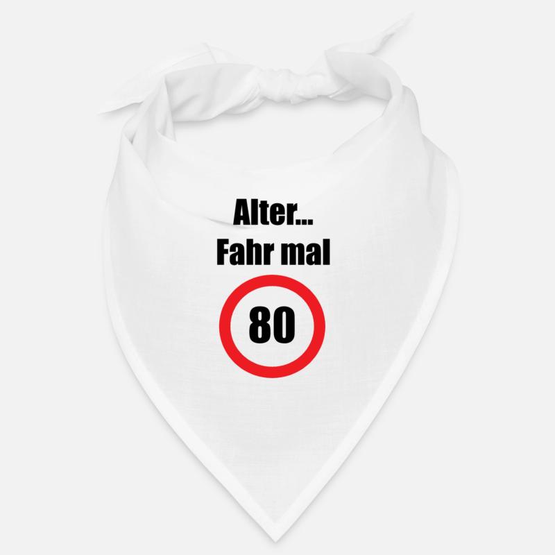 Âge de conduite fois 80! Bandana