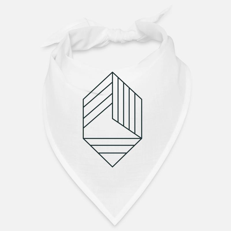 diamond with lines Bandana