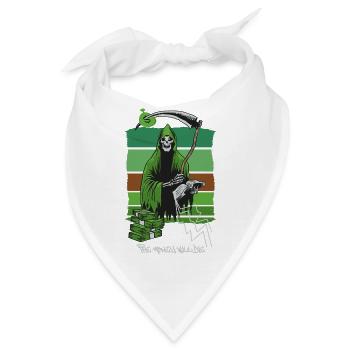 Sensenmann - Bandana - Weiß - Vorne