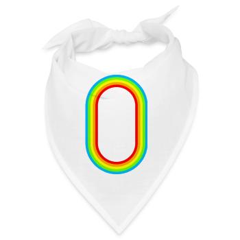 0 - Bandana - Weiß - Vorne