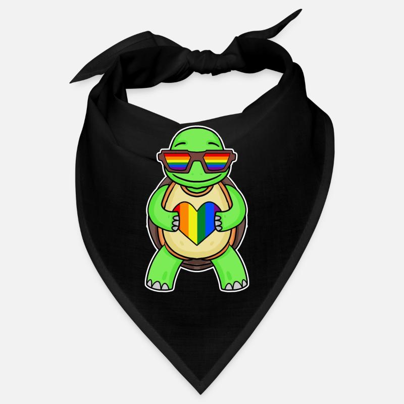 Regenbogen Schildkröte Bandana