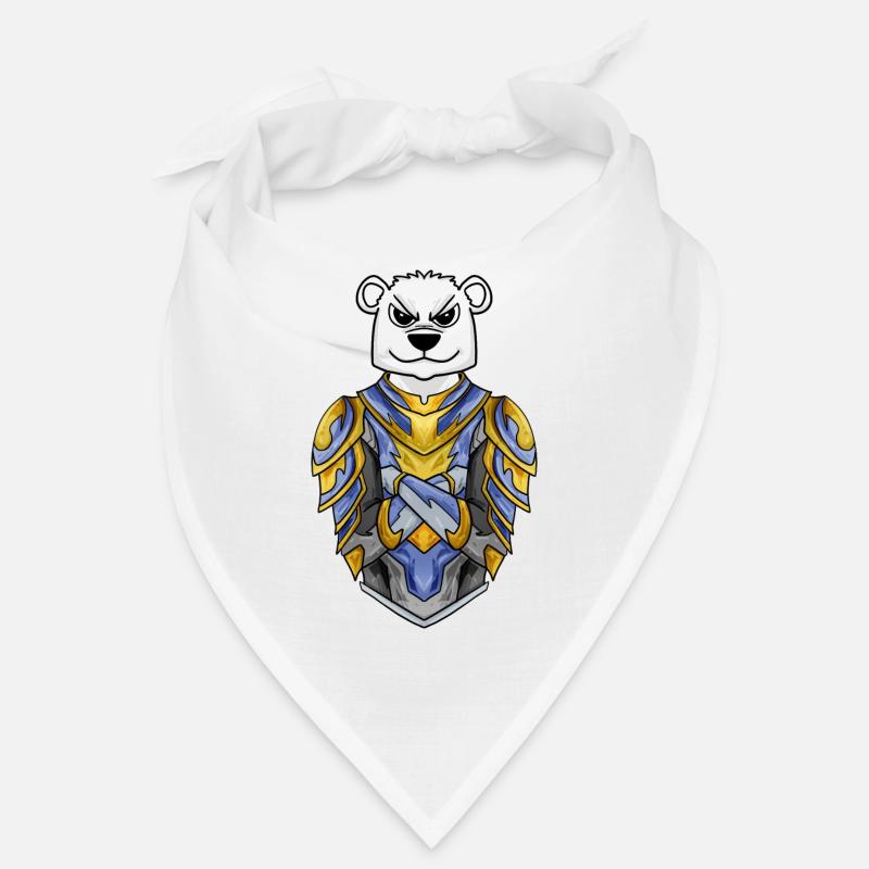Ritter Eisbär cool Bär Polarbär Bandana