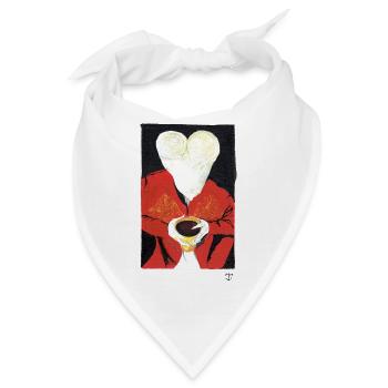 Dracula Altes Gemälde - Bandana - Weiß - Vorne