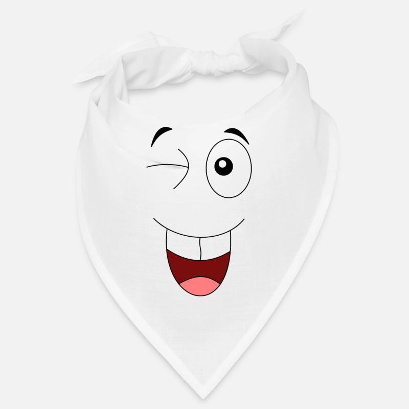 Clin d’œil au visage Bandana