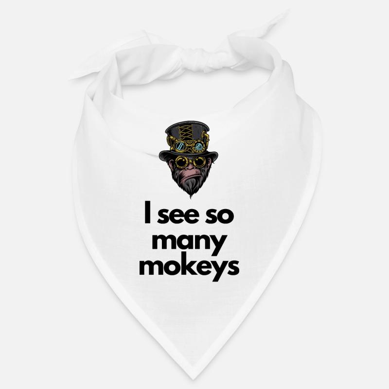 Monkeys everywhere Bandana