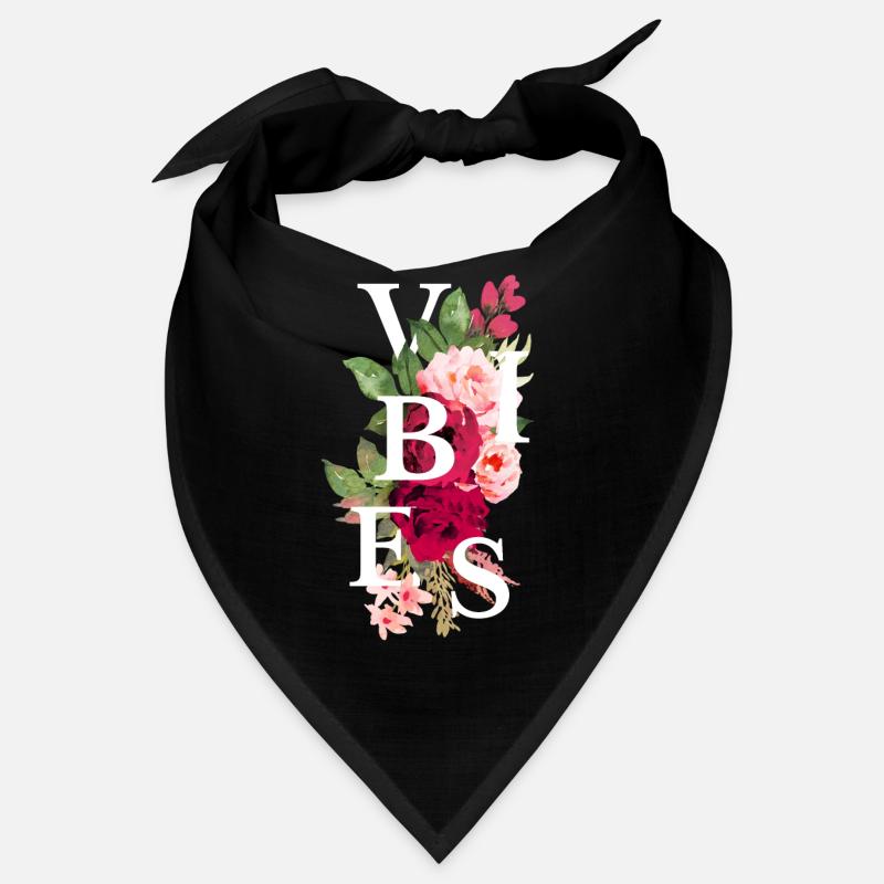 Vibes Blumen Bandana