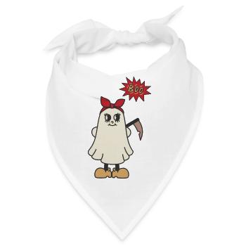 Ghost Of Disapproval - Bandana - Weiß - Vorne