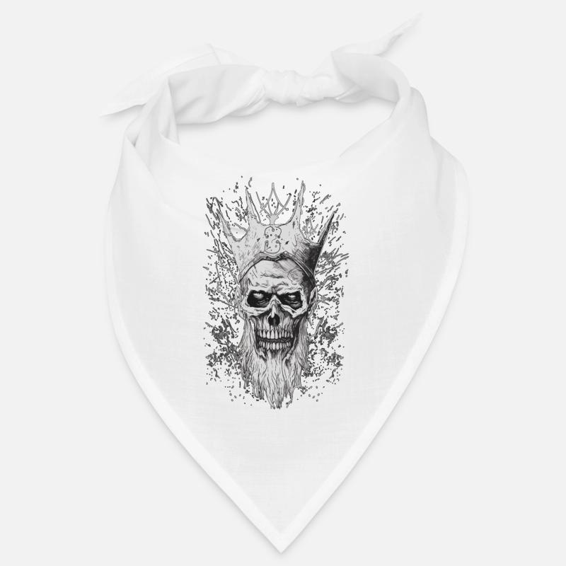 Gothic King Throne Horror Skull Horror Dark Bandana