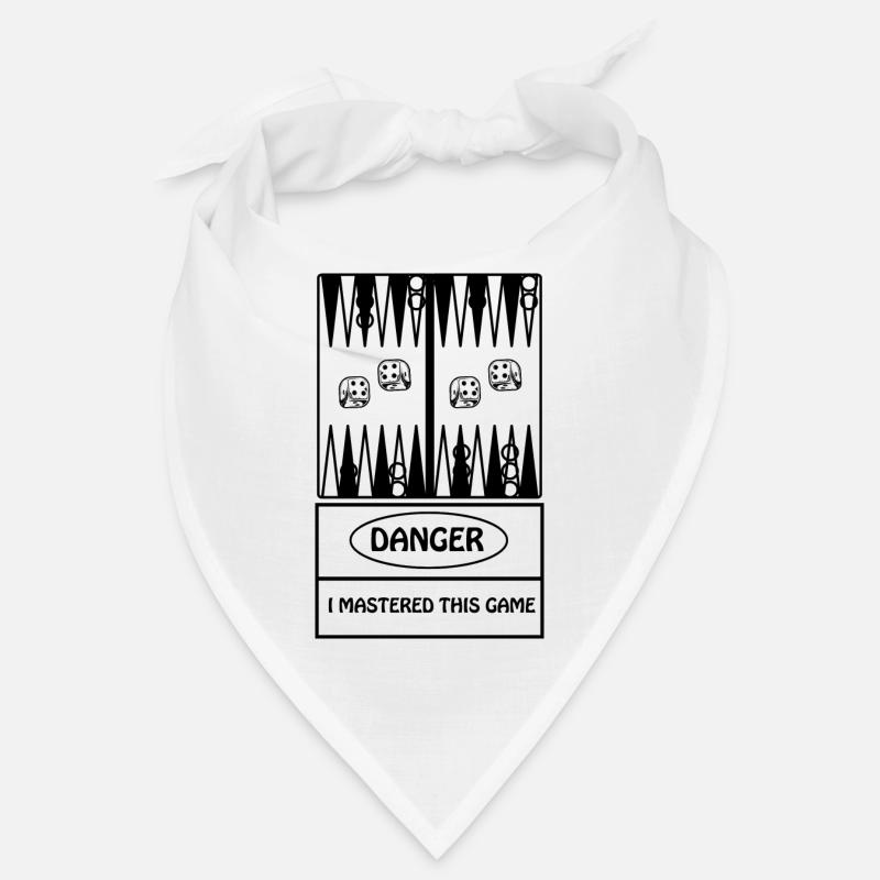 boardgame chess backgammon game night Bandana