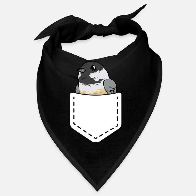 Meise Vogel Chickadee Vogelbeobachtung Bandana
