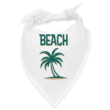 Strand - Bandana - Weiß - Vorne